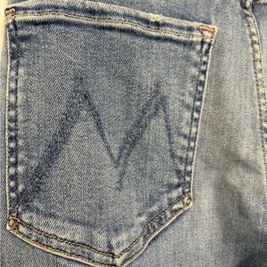 MOTHER Blue Flare & Wide Leg Jeans